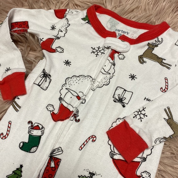 Santa Zipper Pjs - Picture 3 of 3